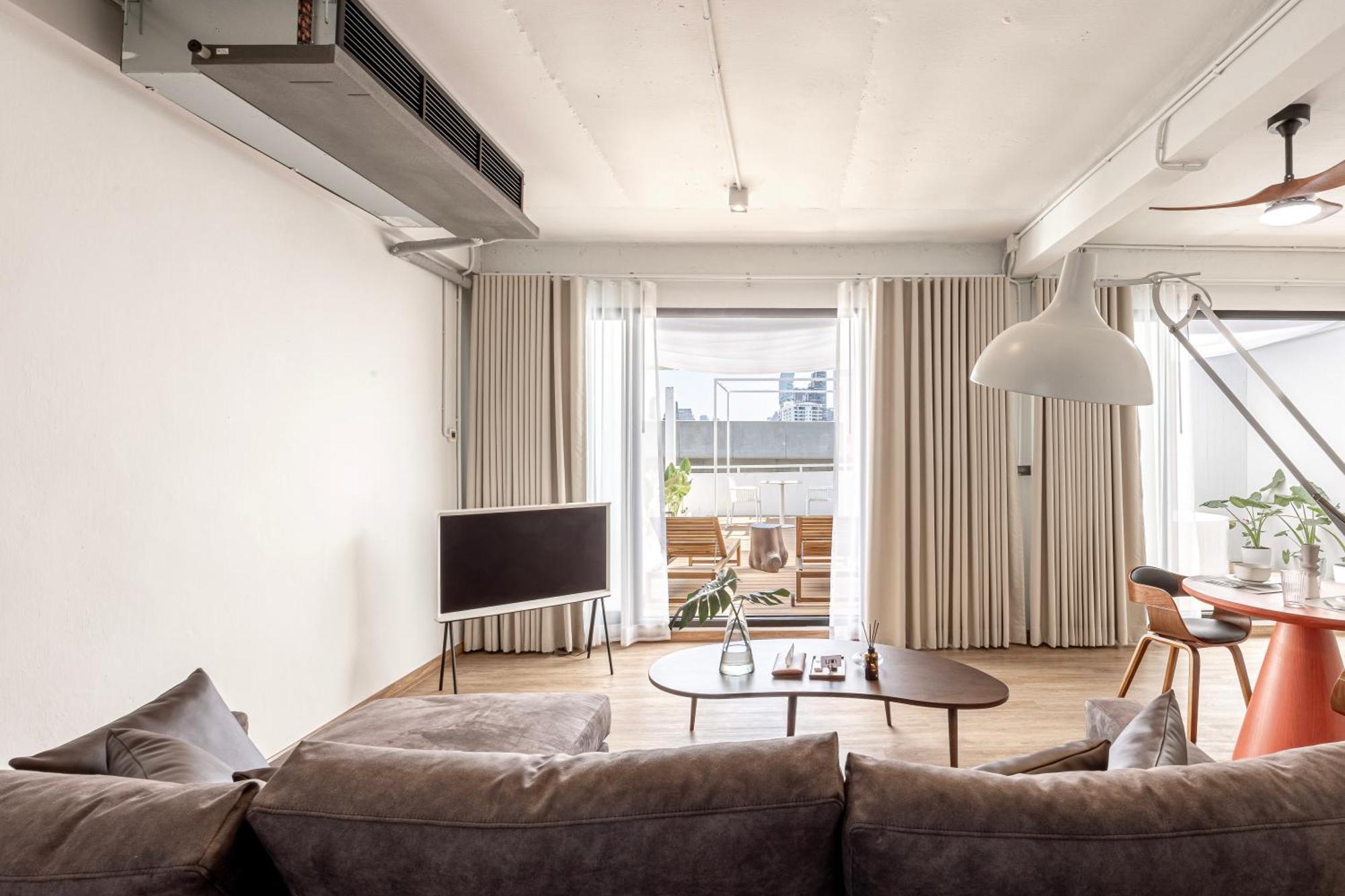 The Lair Bangkok - 3Mins Walk To Icon Siam Apartamento Exterior foto